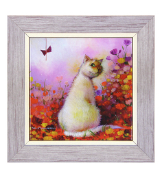 Панно керамическое "Игривый" 15х15 ANG-957 Artangels