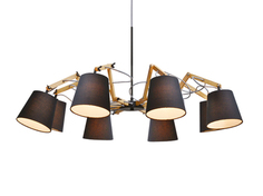 Люстра Arte Lamp A5700LM-8BK