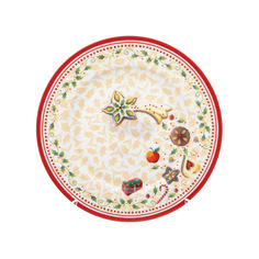 Тарелка Repast Christmas world Multi диаметр 21 см