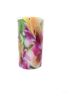 Круглая прозрачная подставка для ножей Universal Knife Holder, 11х11х18 см (Лилия) Markethot