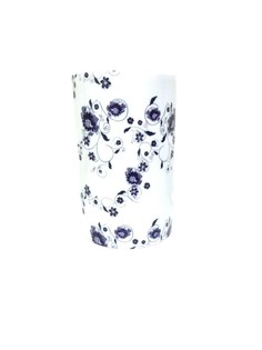 Круглая подставка для ножей с узором Universal Knife Holder, 9х14 см (Узор: Чёрные цветы ) Markethot
