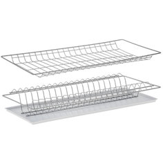 Сушилка для посуды с поддоном Home Comfort "Грация-8", для шкафа 80 см