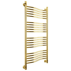 Водяной полотенцесушитель Сунержа Флюид 1200x500 (золото)