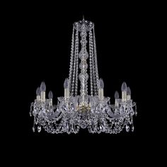 Хрустальная люстра 1402/10/240/h-73 G Bohemia Ivele Crystal