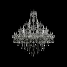 Хрустальная люстра 1415/24+12+6/530 Ni Bohemia Ivele Crystal
