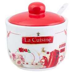 Сахарница 300 мл с ложкой La Cuisine ТМ Appetite