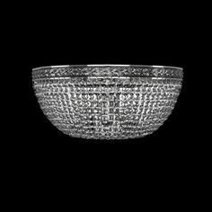 Хрустальное потолочное бра 19051B/35IV NB Bohemia Ivele Crystal