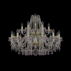 Хрустальная люстра 1410/10+5/300/2d G V7010 Bohemia Ivele Crystal