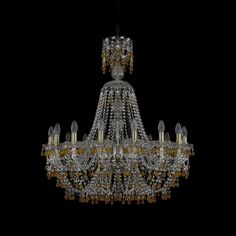 Хрустальная люстра 1410/16/300/XL-95 Pa V1003 Bohemia Ivele Crystal