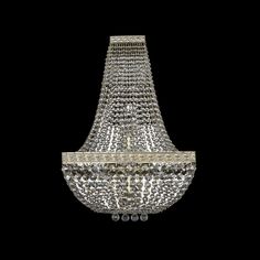 Хрустальное потолочное бра 19282B/H2/35IV GW Bohemia Ivele Crystal