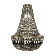 Хрустальное потолочное бра 19041B/H2/35IV GB R781 Bohemia Ivele Crystal
