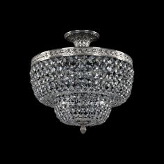 Хрустальная люстра 19101/35IV Ni C1 Bohemia Ivele Crystal