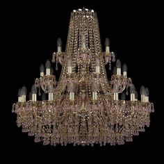 Хрустальная люстра 1410/20+10+5/360/3d G V7010 M721 Bohemia Ivele Crystal