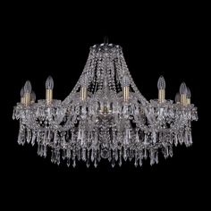 Хрустальная люстра 1403/16/360 Pa Bohemia Ivele Crystal