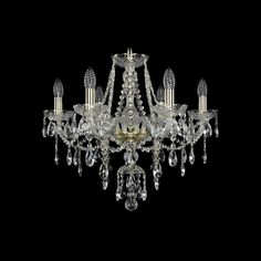 Хрустальная люстра 1415/6/200 G Bohemia Ivele Crystal