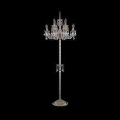 Торшер 16102T9/8+4/195-165 G Bohemia Ivele Crystal