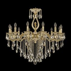 Хрустальная люстра 72402/12/300 B GW FA3B Bohemia Ivele Crystal