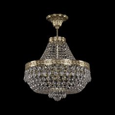 Хрустальная люстра 19271/H1/35IV G Bohemia Ivele Crystal