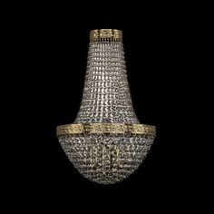 Хрустальное потолочное бра 19321B/H2/25IV G Bohemia Ivele Crystal