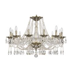 Хрустальная люстра 1607/12/300 GB Bohemia Ivele Crystal