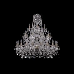 Хрустальная люстра 1411/20+10+5/360/3d Pa Bohemia Ivele Crystal