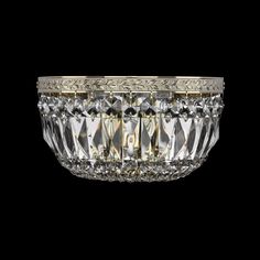 Хрустальное потолочное бра 19041B/25IV GW Bohemia Ivele Crystal