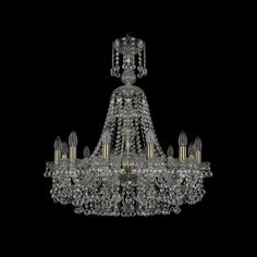 Хрустальная люстра 1409/12/240/XL-75 Pa Bohemia Ivele Crystal