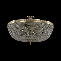 Хрустальная люстра 19051/80IV G C1 Bohemia Ivele Crystal