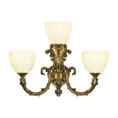 Хрустальное настенное бра 7109B15/2+1/210 GB P1 U Rose Bohemia Ivele Crystal