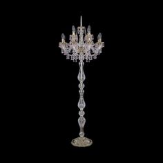 Торшер 16110T8/8+4/195-165 G V7010 Bohemia Ivele Crystal