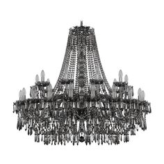 Хрустальная люстра 1403/20+10/400 Ni M781 Bohemia Ivele Crystal