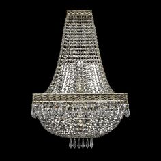 Хрустальное потолочное бра 19272B/H2/35IV GB Bohemia Ivele Crystal