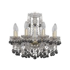 Хрустальная люстра 1409/8/141 G K781 Bohemia Ivele Crystal