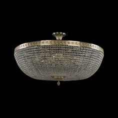 Хрустальная люстра 19051/90IV G C1 Bohemia Ivele Crystal
