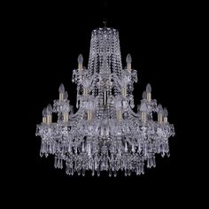 Хрустальная люстра 1403/16+8+4/300/3d Pa Bohemia Ivele Crystal