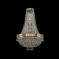 Хрустальное потолочное бра 19271B/H2/35IV G Bohemia Ivele Crystal