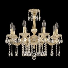 Хрустальная люстра 75101/8/175 A GW Bohemia Ivele Crystal