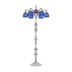 Торшер 72009TP/6/175 NW P1 D Clear-Blue/H-1H FL2S Bohemia Ivele Crystal