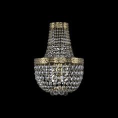 Хрустальное потолочное бра 19281B/H1/20IV G Bohemia Ivele Crystal
