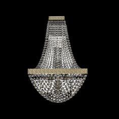 Хрустальное потолочное бра 19322B/H2/35IV Pa Bohemia Ivele Crystal