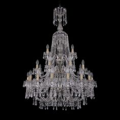 Хрустальная люстра 1403/16+8+4/300/XL-131/3d Pa Bohemia Ivele Crystal