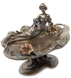 Статуэтка "Леди и цветы настурции" Veronese 904306