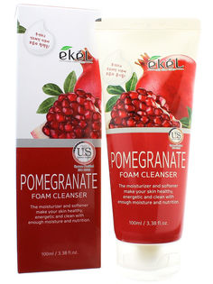 Пенка для умывания EKEL с экстрактом граната Foam Cleanser Pomegranate 100 мл