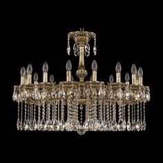 Хрустальная люстра 75102/16/300 A GB Bohemia Ivele Crystal