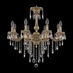 Хрустальная люстра 75102/8/210 B FP Bohemia Ivele Crystal