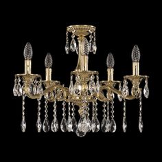 Хрустальная люстра 73102/5/175 A G Bohemia Ivele Crystal