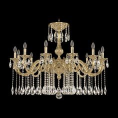 Хрустальная люстра 71101/12/360 A G Bohemia Ivele Crystal