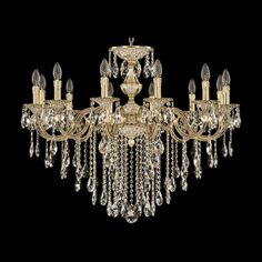 Хрустальная люстра 72201/12/300 B GW Bohemia Ivele Crystal