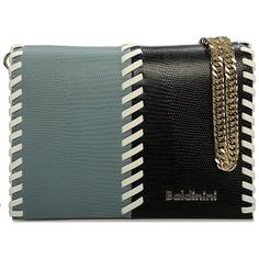 Сумка-клатч женская Baldinini G2APWG3M0012T69 light green/black/white