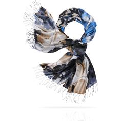 Палантин женский S30-Riviera.Fl/Grey.Wh 110 x 180 Michel Katana